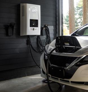 EV charging station at home